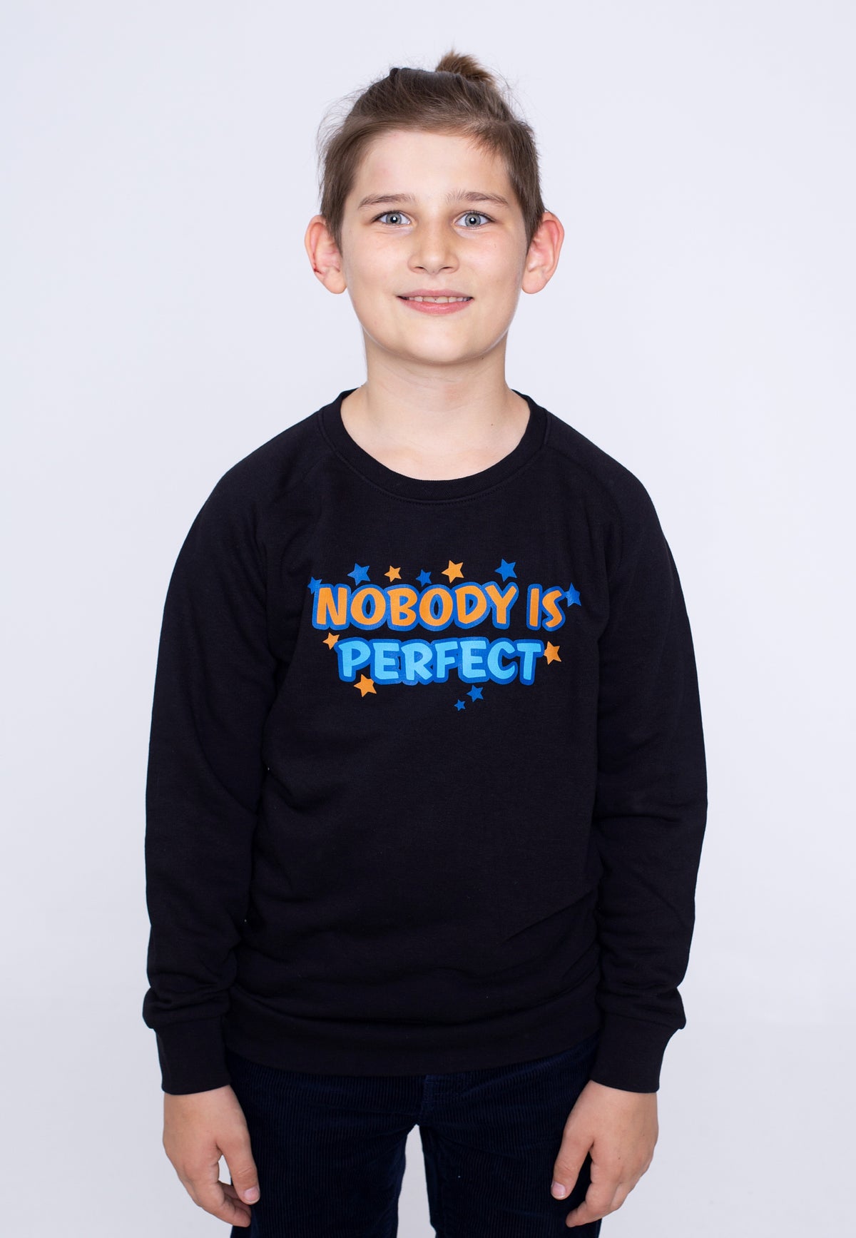 Bibi & Tina Nobody Is Perfect Kids Sweater