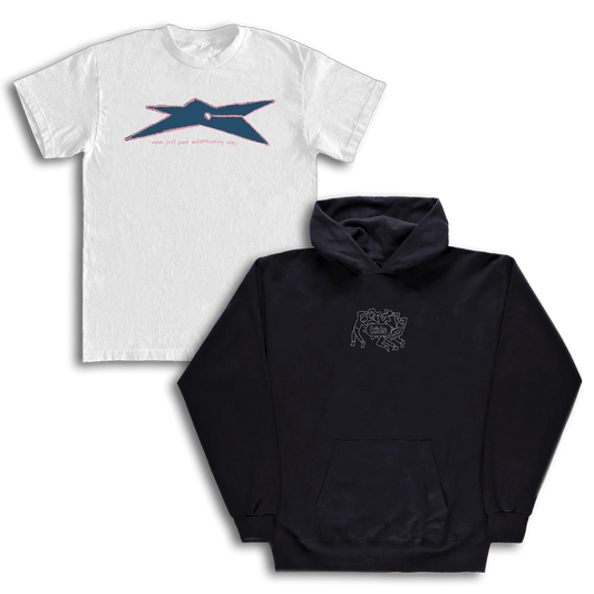 kids shirt & hoodie bundle