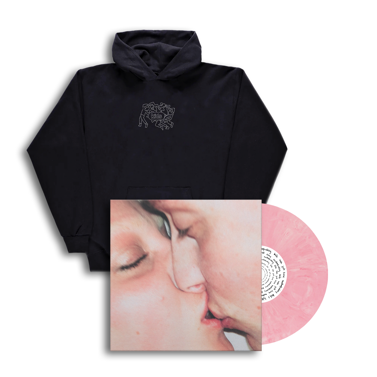 Kasi - kids marbled vinyl hoodie bundle - Special Pack | Neutral-Image