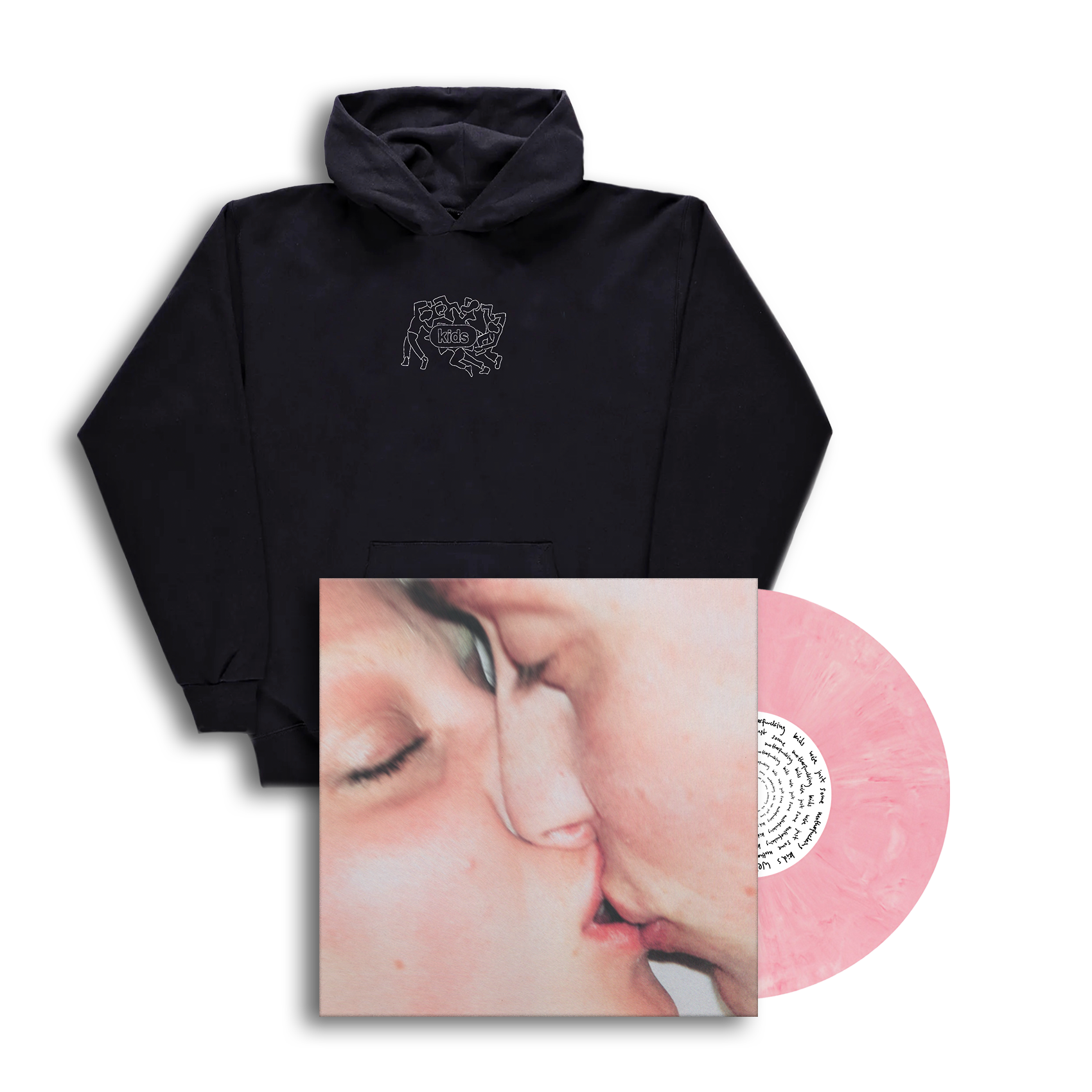 Kasi - kids marbled vinyl hoodie bundle - Special Pack | Neutral-Image